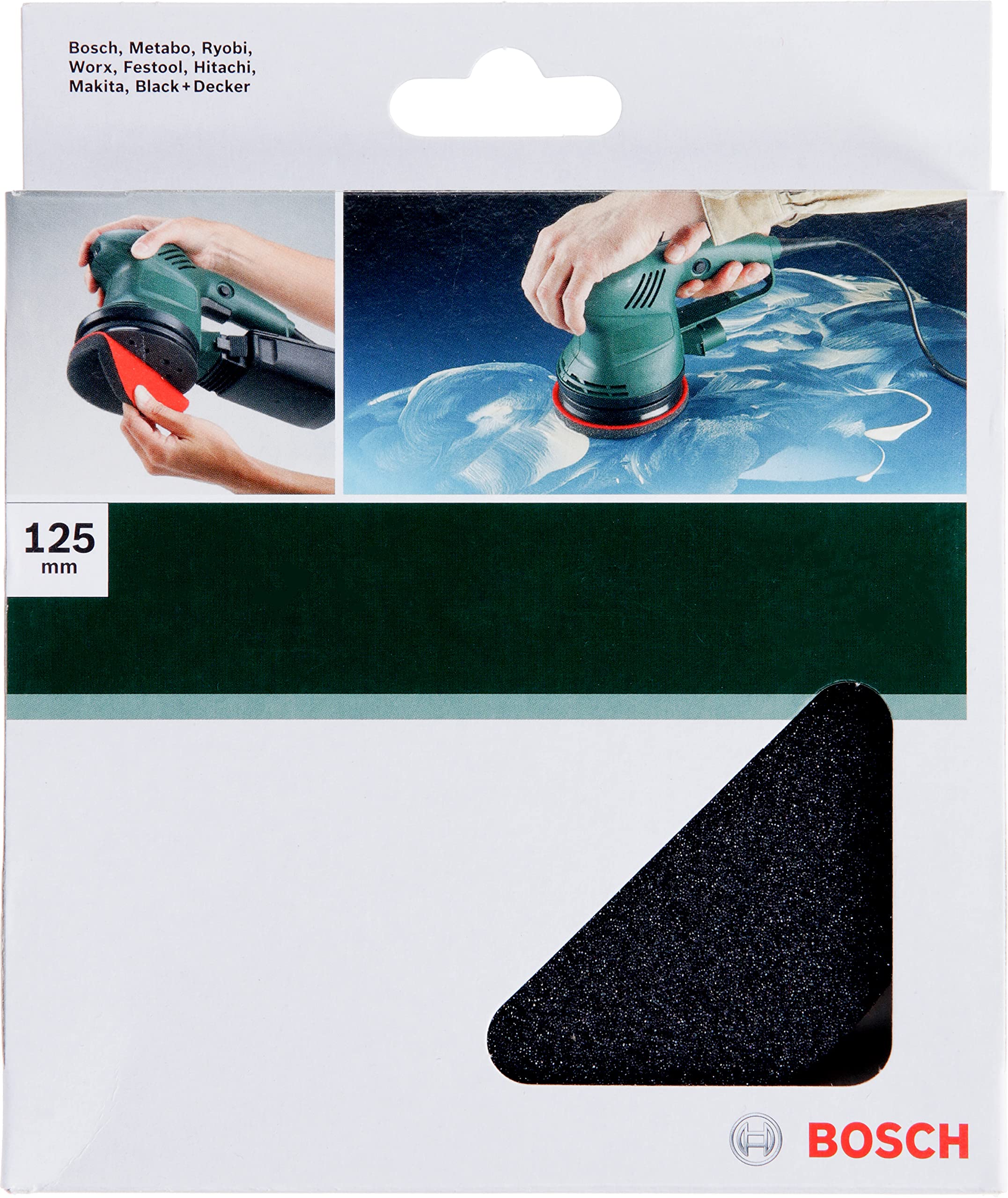Bosch Abrasifs Éponge à polir 125 mm pour orbitale