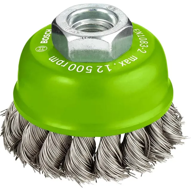 Bosch Brosse Boisseau Inox 65 mm M14 fil 0,35