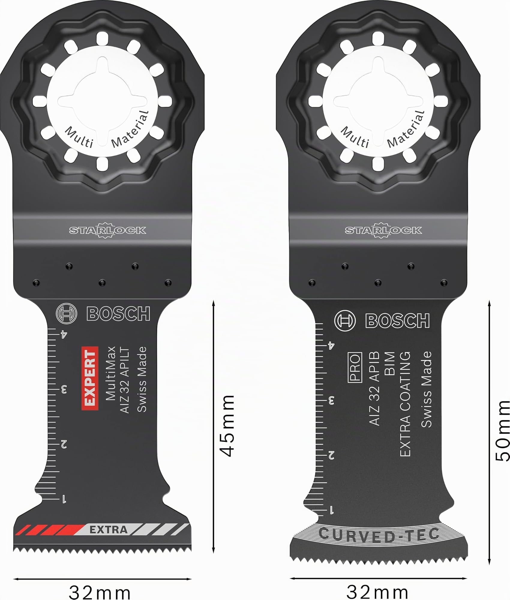 Bosch PRO AIZ 32 APIB lame outil multifonction 11 pièces