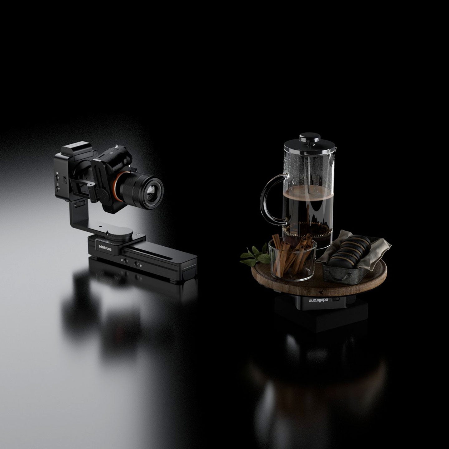 Edelkrone PackShot GO bundle vidéo produit motorisé