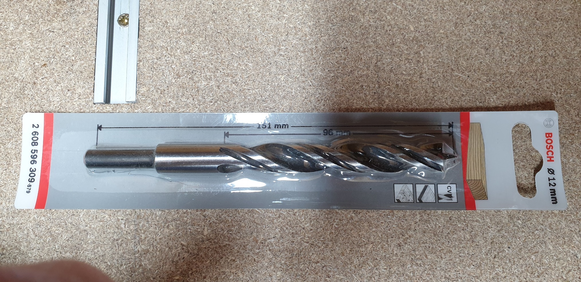 Bosch Pro Wood foret hélicoïdal bois Ø15 mm