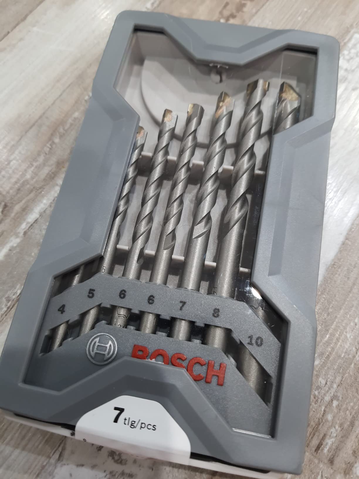 Bosch CYL-3 Jeu 7 Forets Béton Ø4-10 mm Percussion