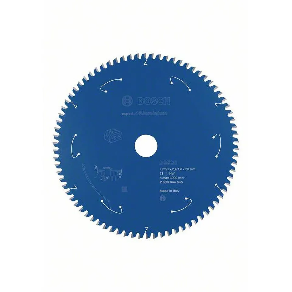 Bosch Expert for Aluminium lame 254x30 78 dents alu