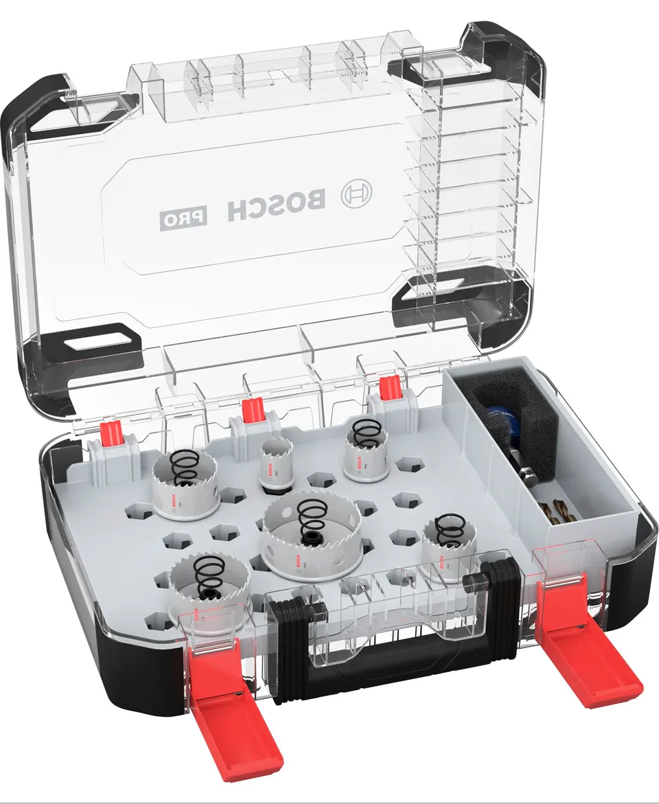 Bosch PRO Sheet Metal coffret 8 scies trépans 22-64 mm