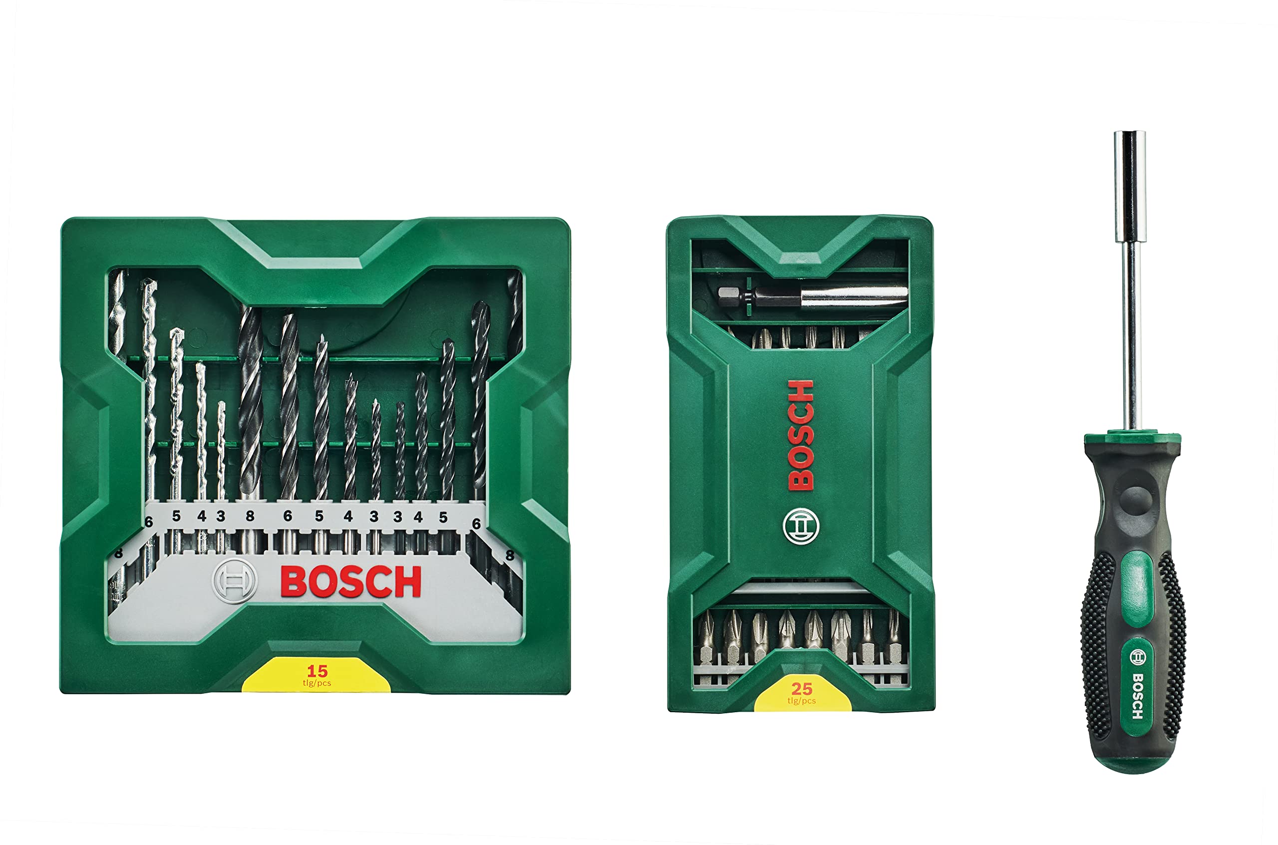 Bosch X-Line coffret forets embouts 50 pièces titane
