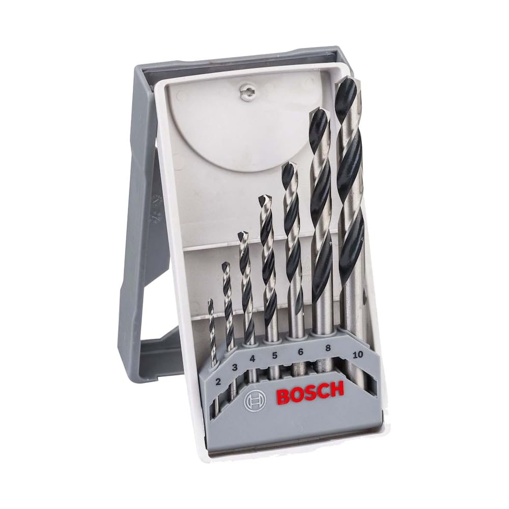 Bosch HSS PointTeQ set 7 forets Mini X-Line 2-10 mm