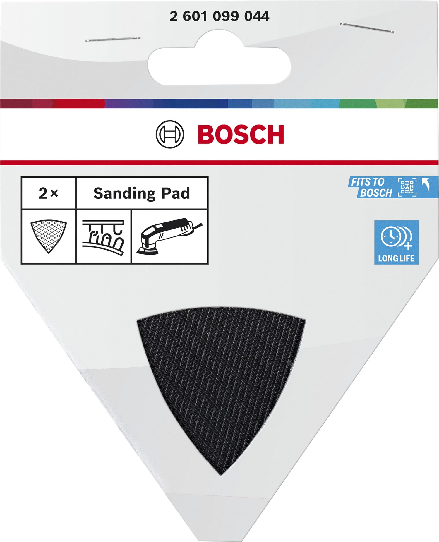 Bosch plateau de ponçage auto-agrippant lot de 2