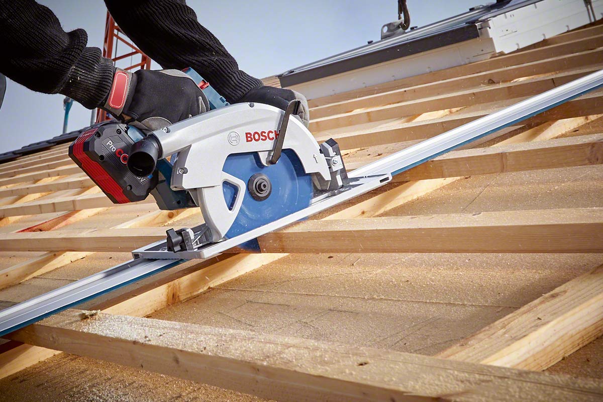 Bosch Scies scie circulaire GKS 18V-68 GC 18V rail L-BOXX