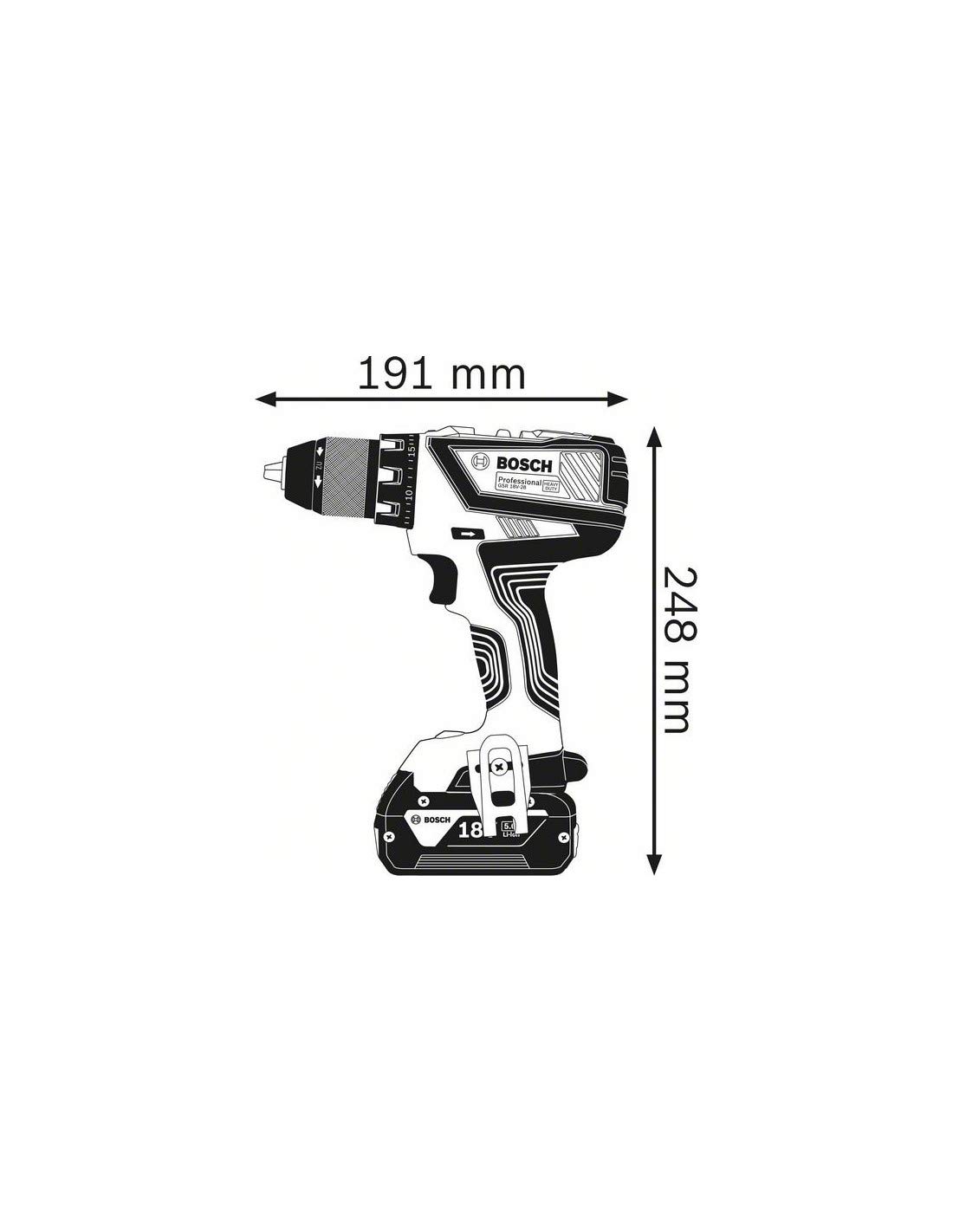 Bosch Professional set 18V GSR+GDR+GWS 3x4,0Ah L-BOXX
