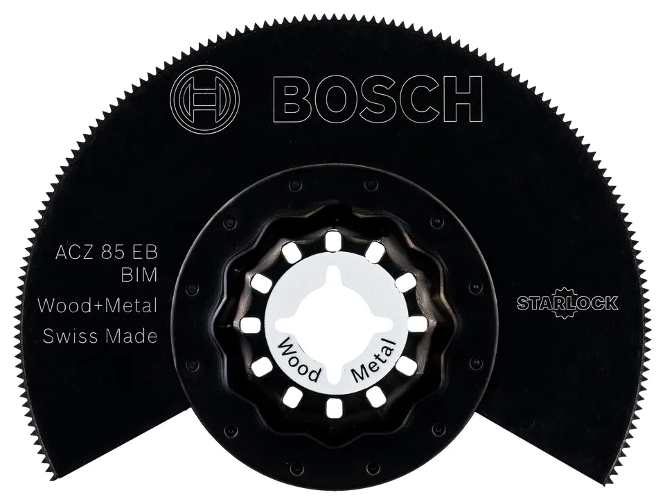 Bosch ACZ 85 EB 85 mm lame segment multifonction bois métal