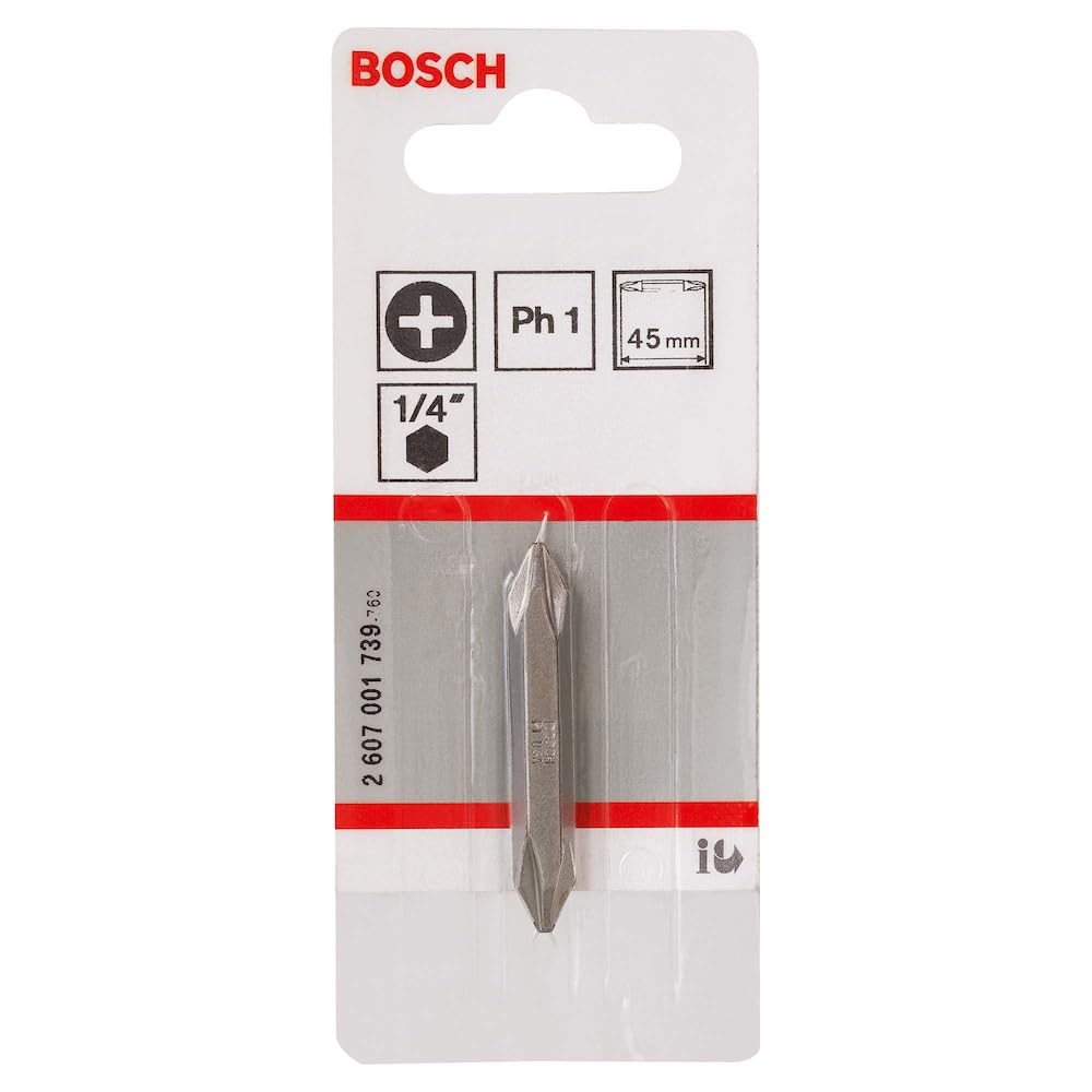 Bosch embout double PH1 45 mm tournevis visseuse