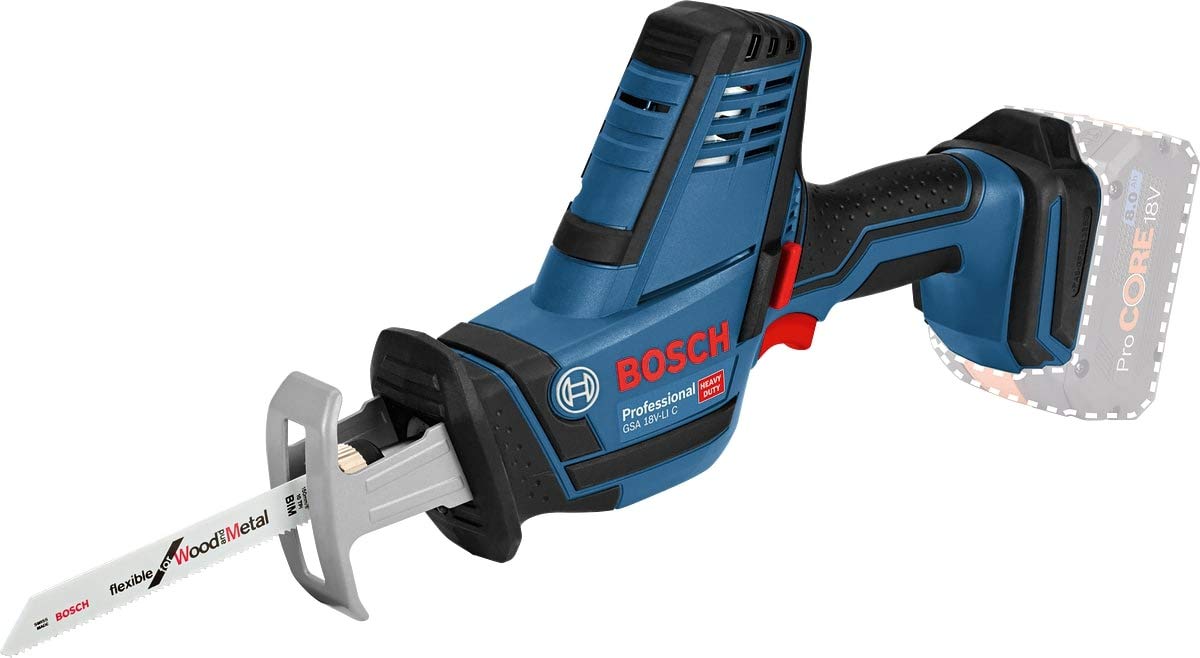 Bosch Set 5 outils 18V GSR+GST+GWS+GKS+GSA 3x4,0Ah