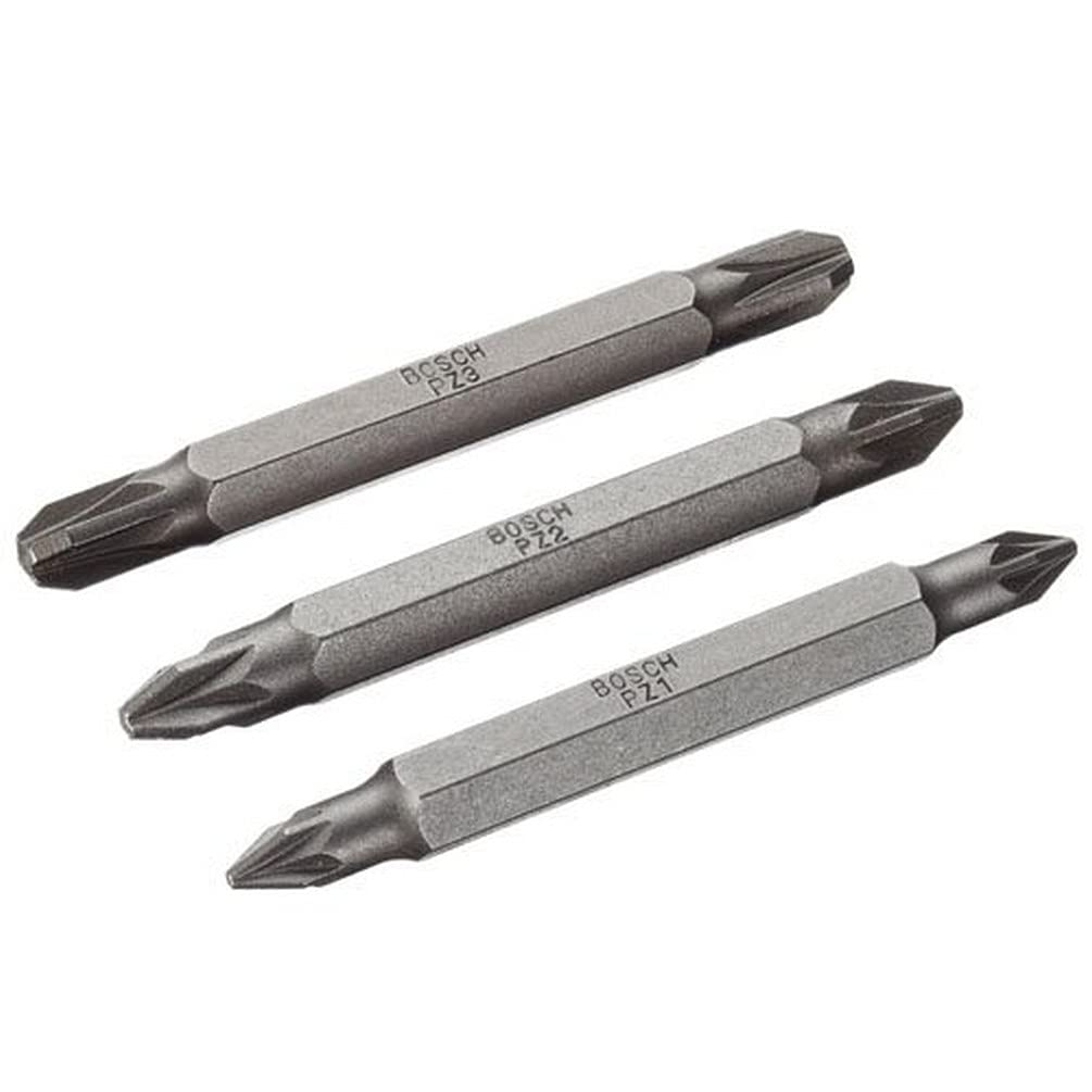 Bosch Embouts de vissage PZ1 PZ2 PZ3 60 mm lot 3