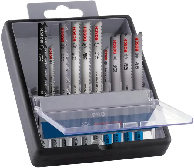 Bosch PRO Wood and Metal lames scie sauteuse 10 pcs T