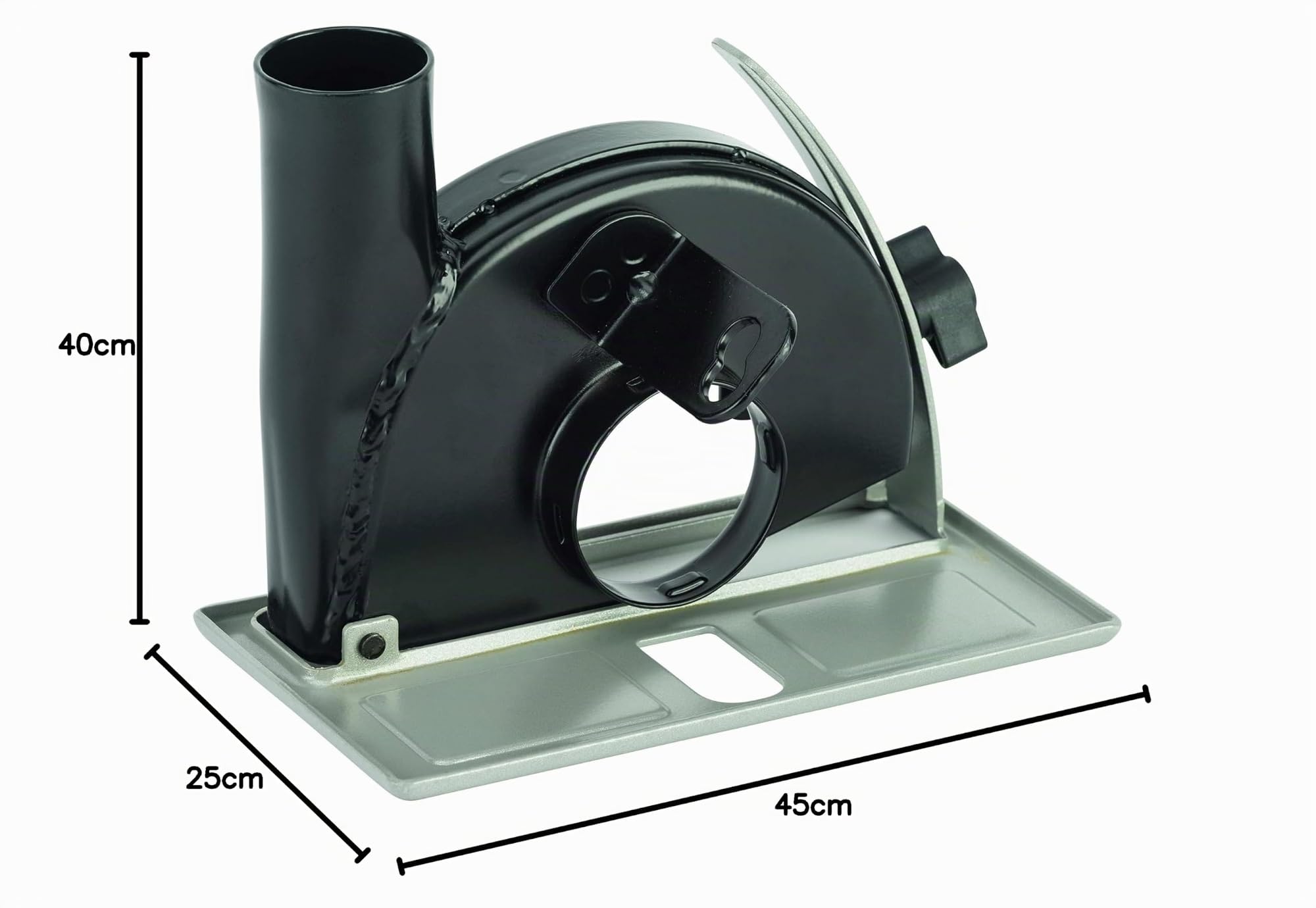 Bosch Glissières guidage raccord aspiration 115 mm meuleuse