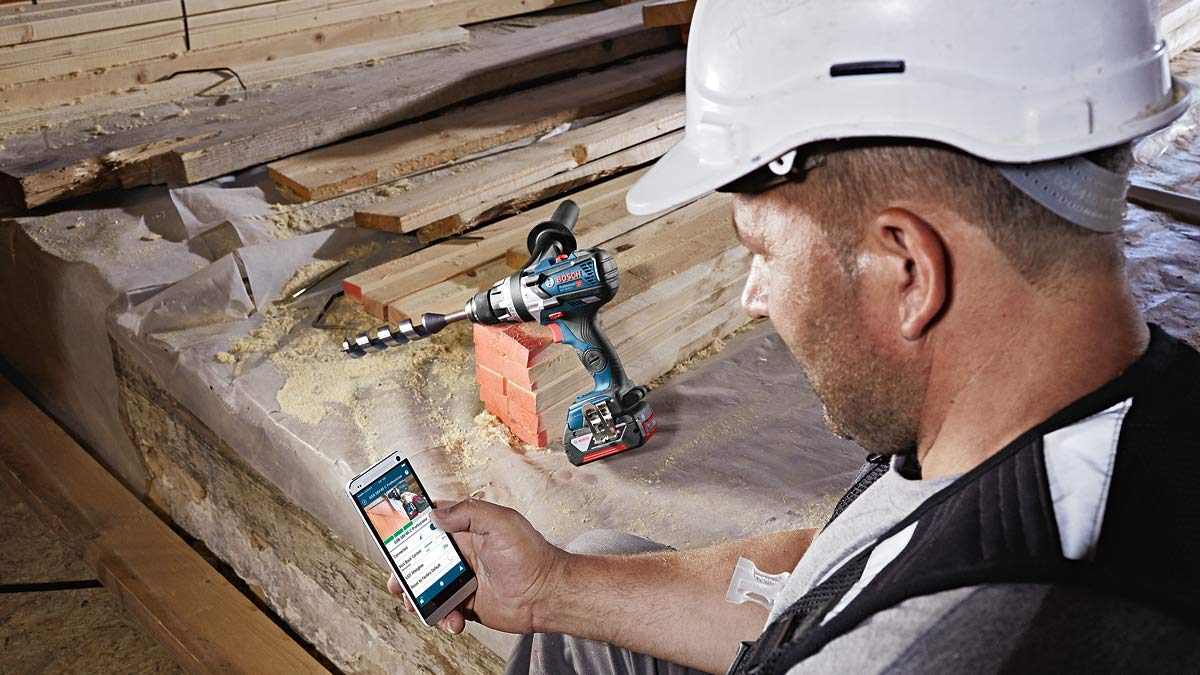 Bosch GSB 18V-110 C perceuse percussion 18V L-BOXX 2x4Ah