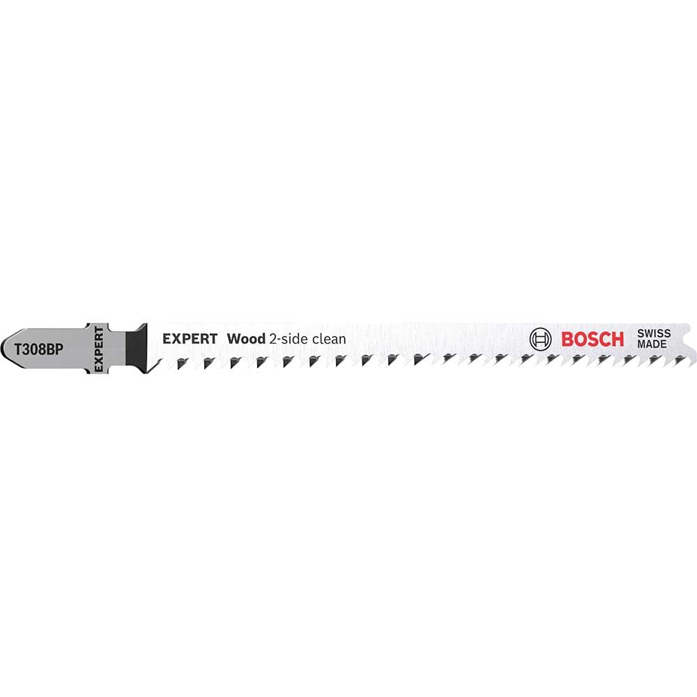 Bosch EXPERT T308BP lame scie sauteuse bois 2-side clean lot 3