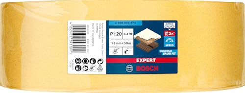 Bosch EXPERT C470 rouleau abrasif 93 mm G120 50 m