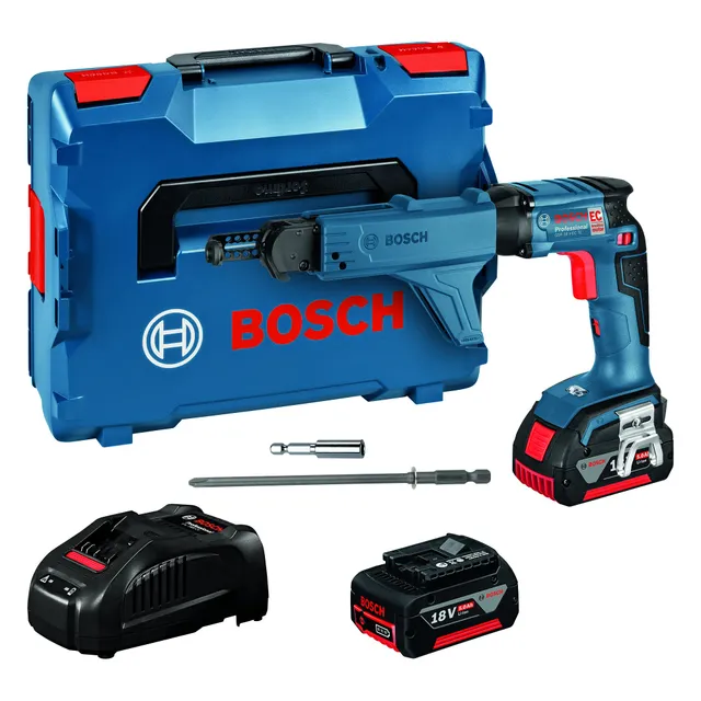 Bosch GSR 18V-EC TE visseuse plaquiste 18V kit 2x5,0Ah L-BOXX