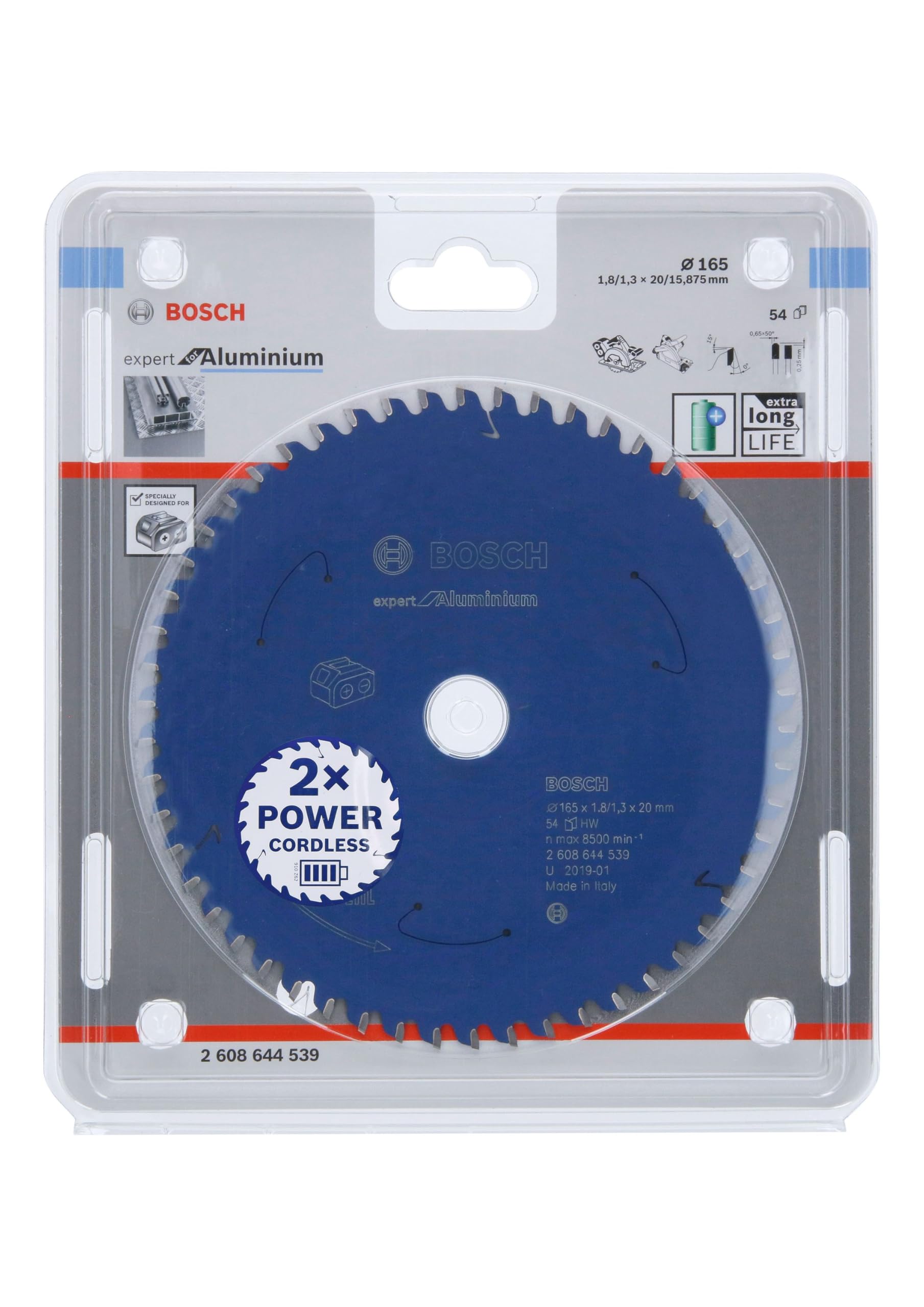 Bosch Expert Aluminium lame scie circulaire 165 mm 54 dents