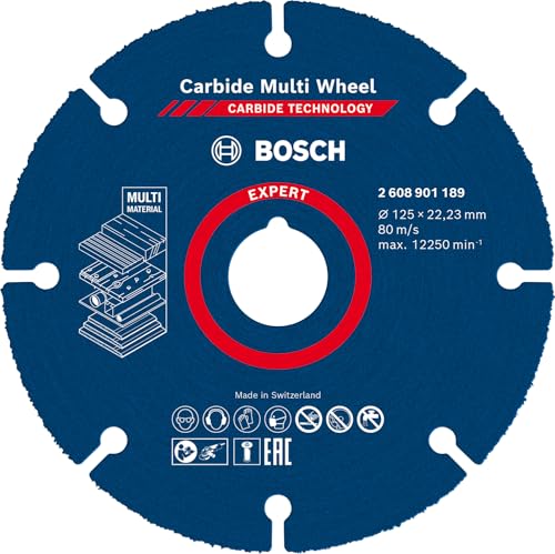 Bosch Expert disque carbure MultiWheel 125mm