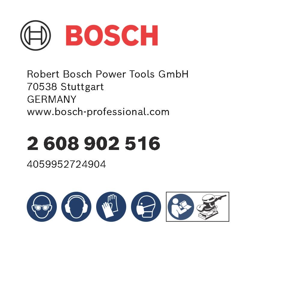 Bosch Expert C470 papier abrasif 80x133 mm lot 50