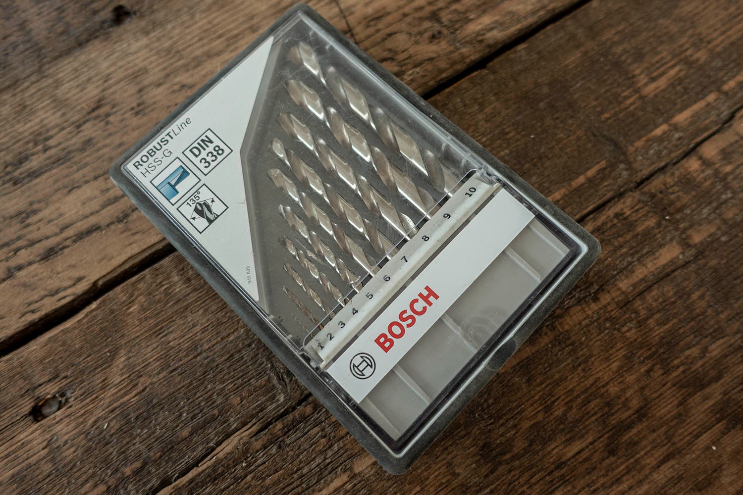 Bosch Forets coffret PRO Metal HSS-G 7 pcs acier
