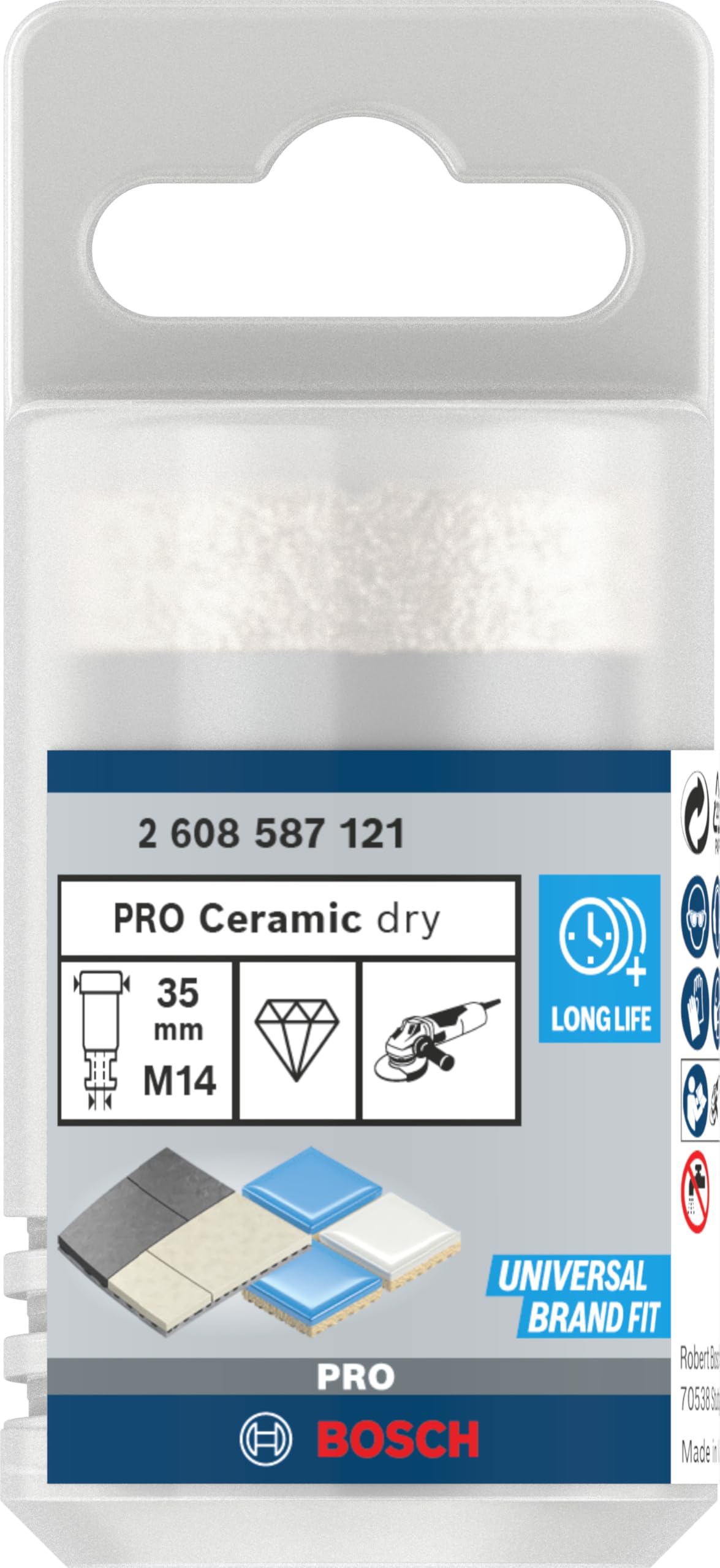 Bosch Dry Speed trépan diamant à sec 35 mm béton