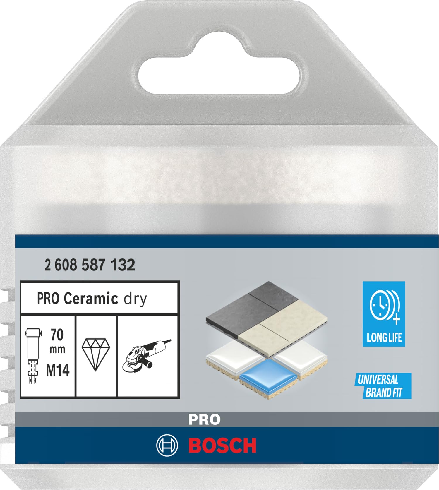 Bosch PRO Ceramic Dry couronne diamant 70 mm