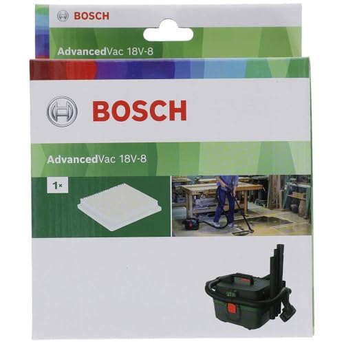 Bosch filtre plissé plat AdvancedVac 18V-8 cellulose 1 pc