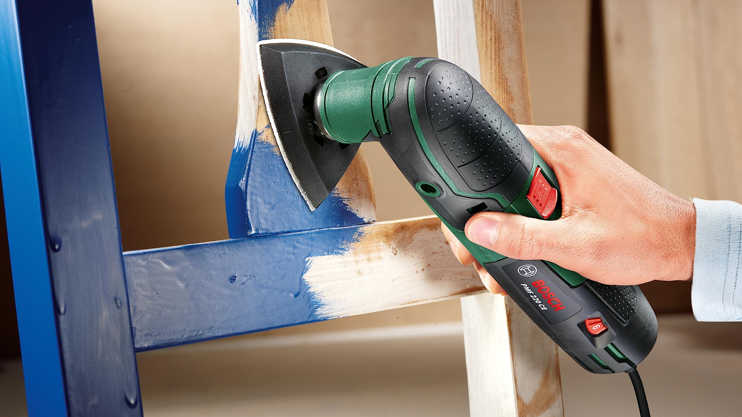 Bosch AVZ 93 G plateau abrasif Delta Starlock PMF