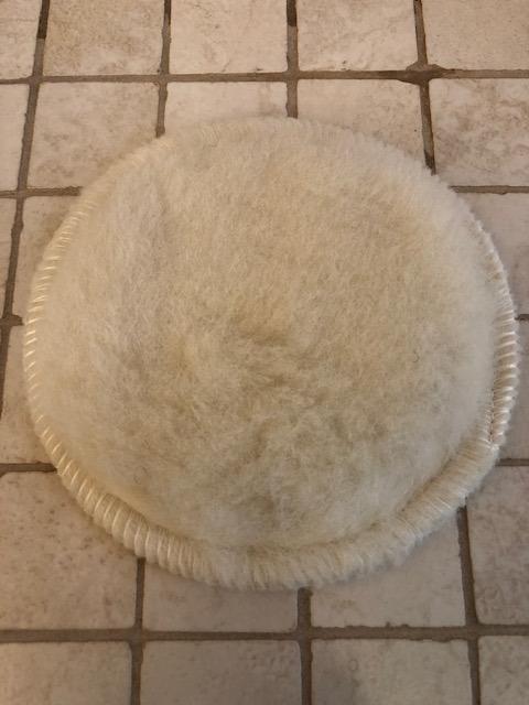 Bosch peau de mouton 130 mm bonnet polissage blanc