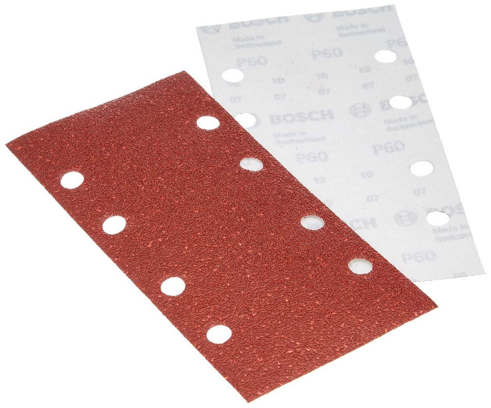 Bosch Abrasifs feuilles 93x185 mm grain 180 lot 10
