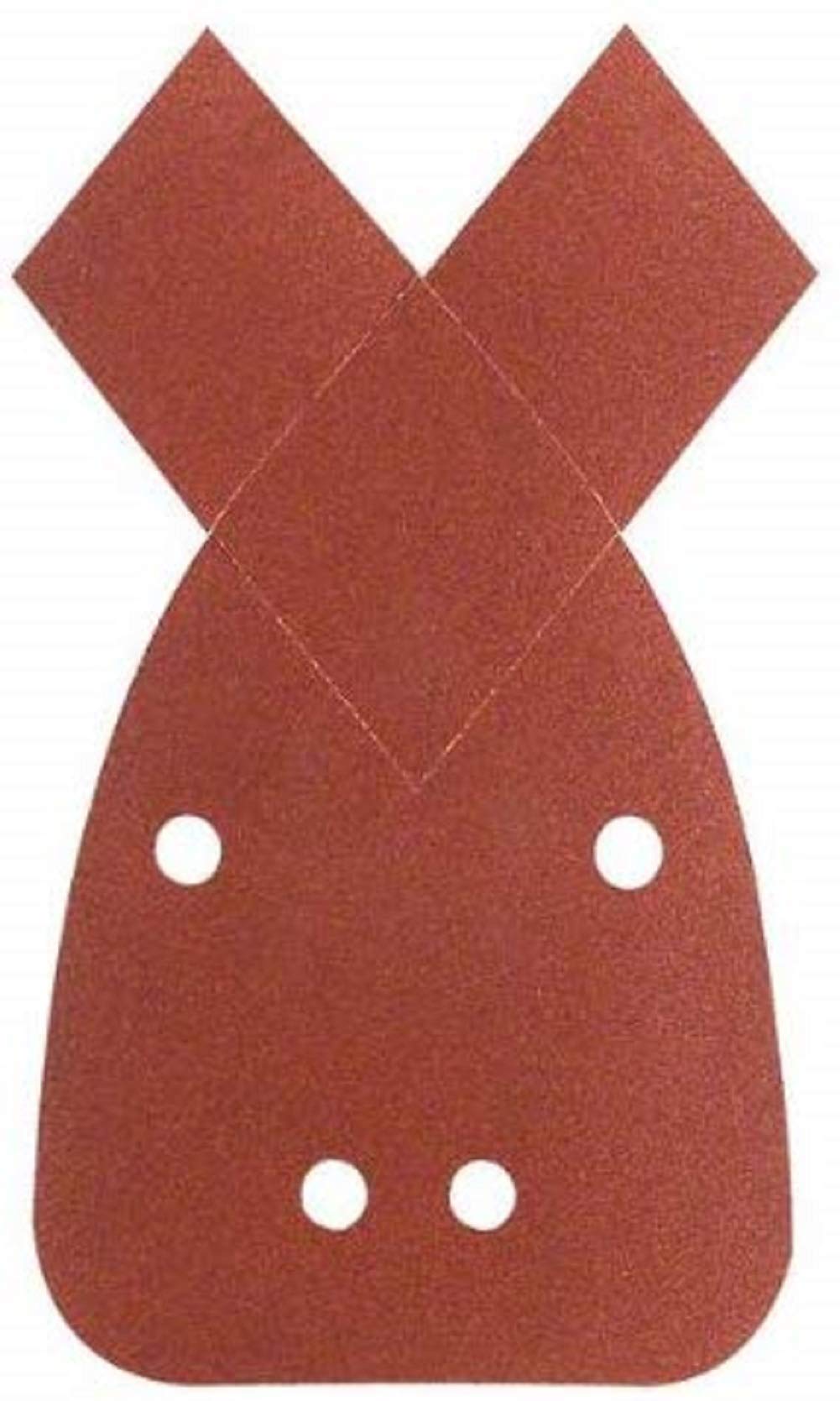 Bosch feuille abrasive ponceuse multi 6 pcs grain 80-180