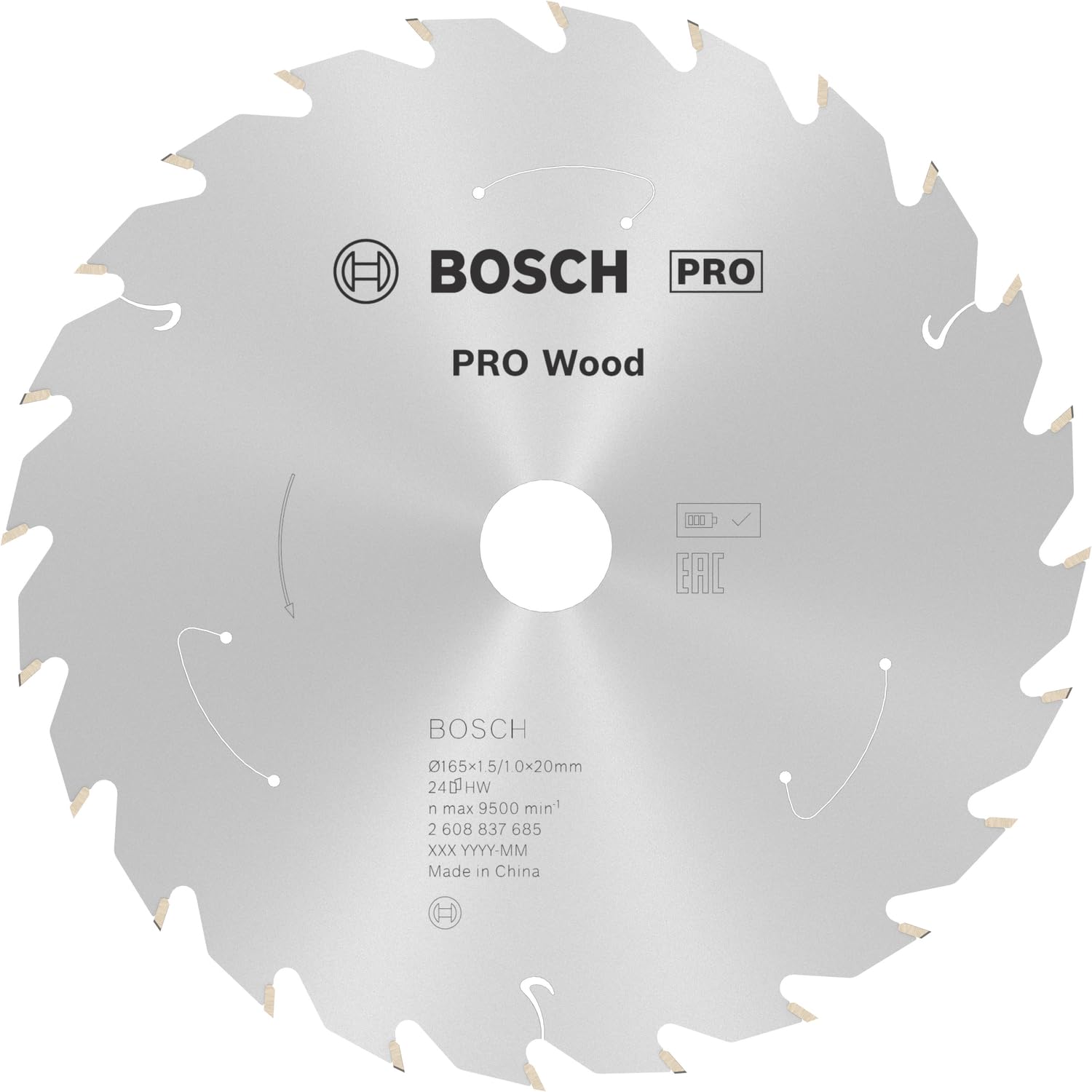 Bosch Standard for Wood lame scie circulaire 85 mm 20 dents bois