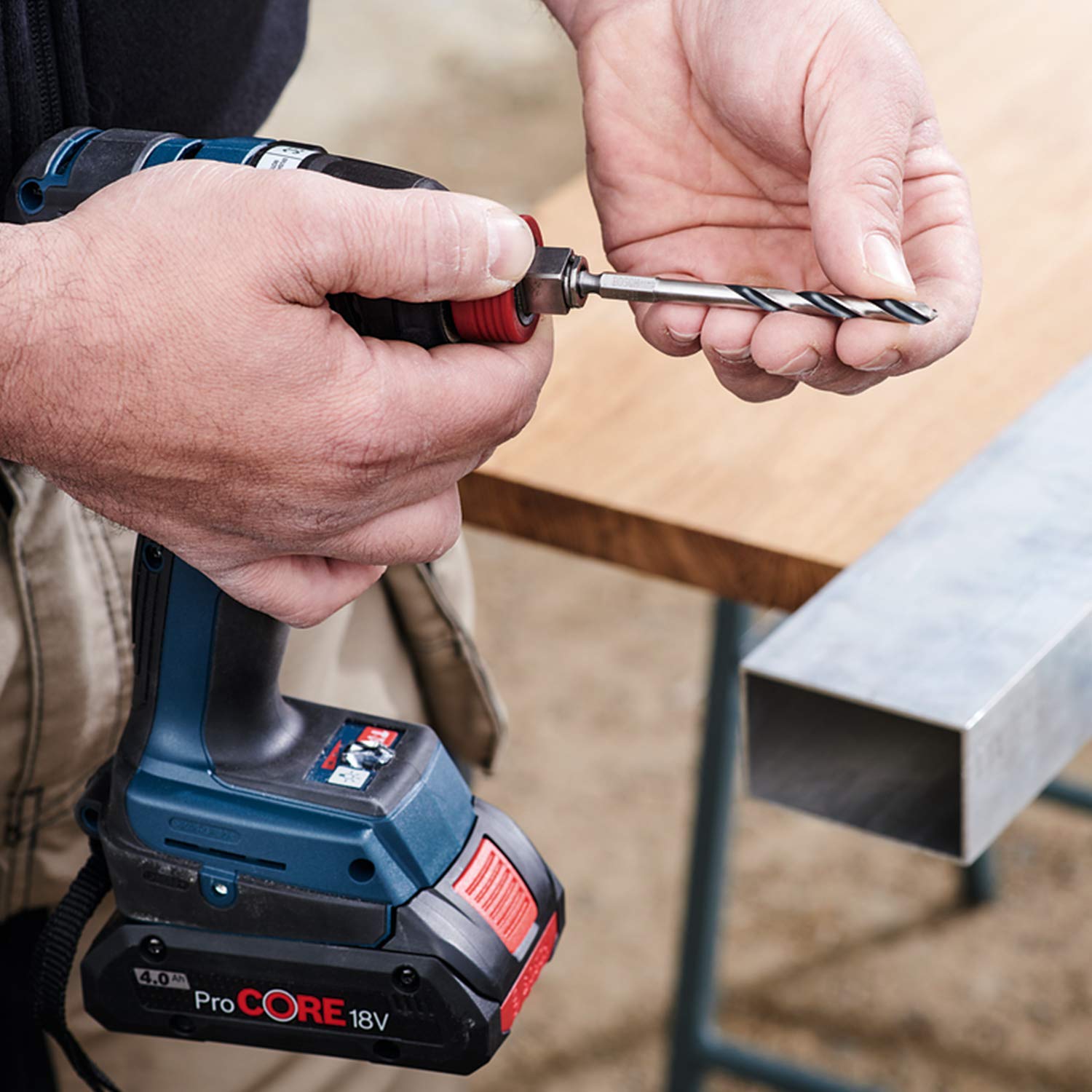 Bosch PointTeQ foret HSS hexagonal 8,0x117 mm