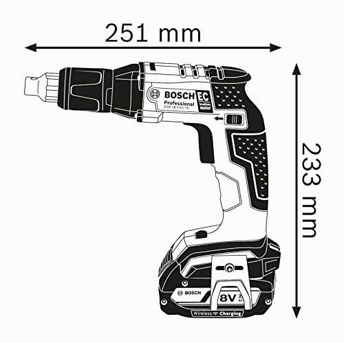 Bosch GSR 18V-EC TE visseuse plaquiste 18V kit 2x5,0Ah L-BOXX