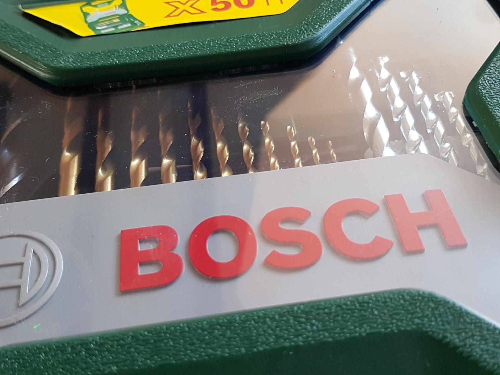 Bosch X-Line coffret forets embouts 50 pièces titane