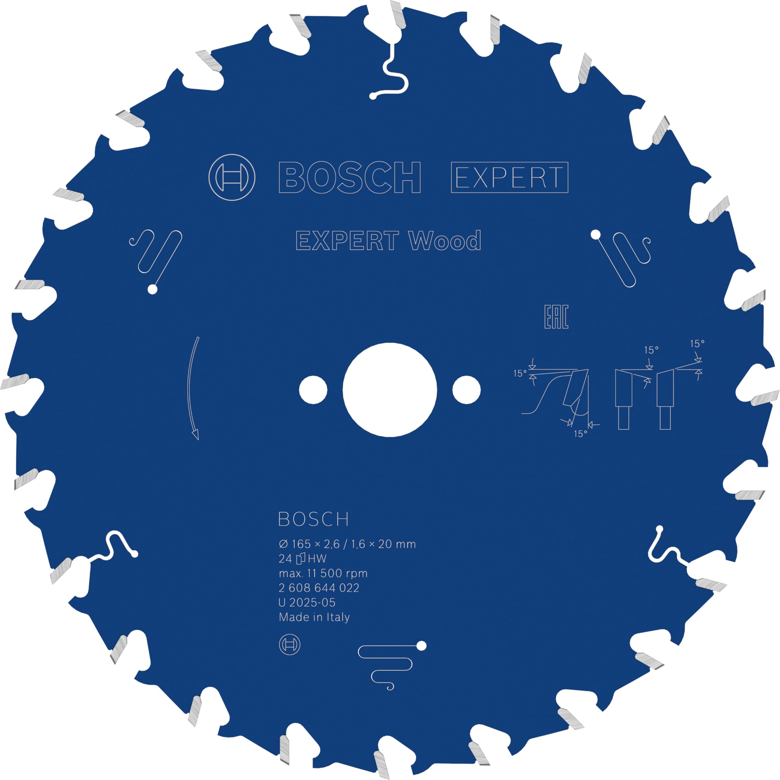 Bosch EXPERT Wood lame circulaire 254x30 mm T32