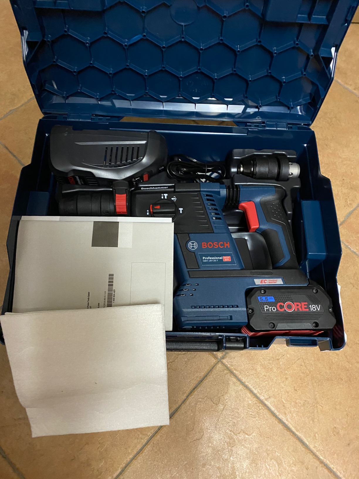 Bosch Professional Perforateur GBH 18V-26 F SDS plus 2,6 J