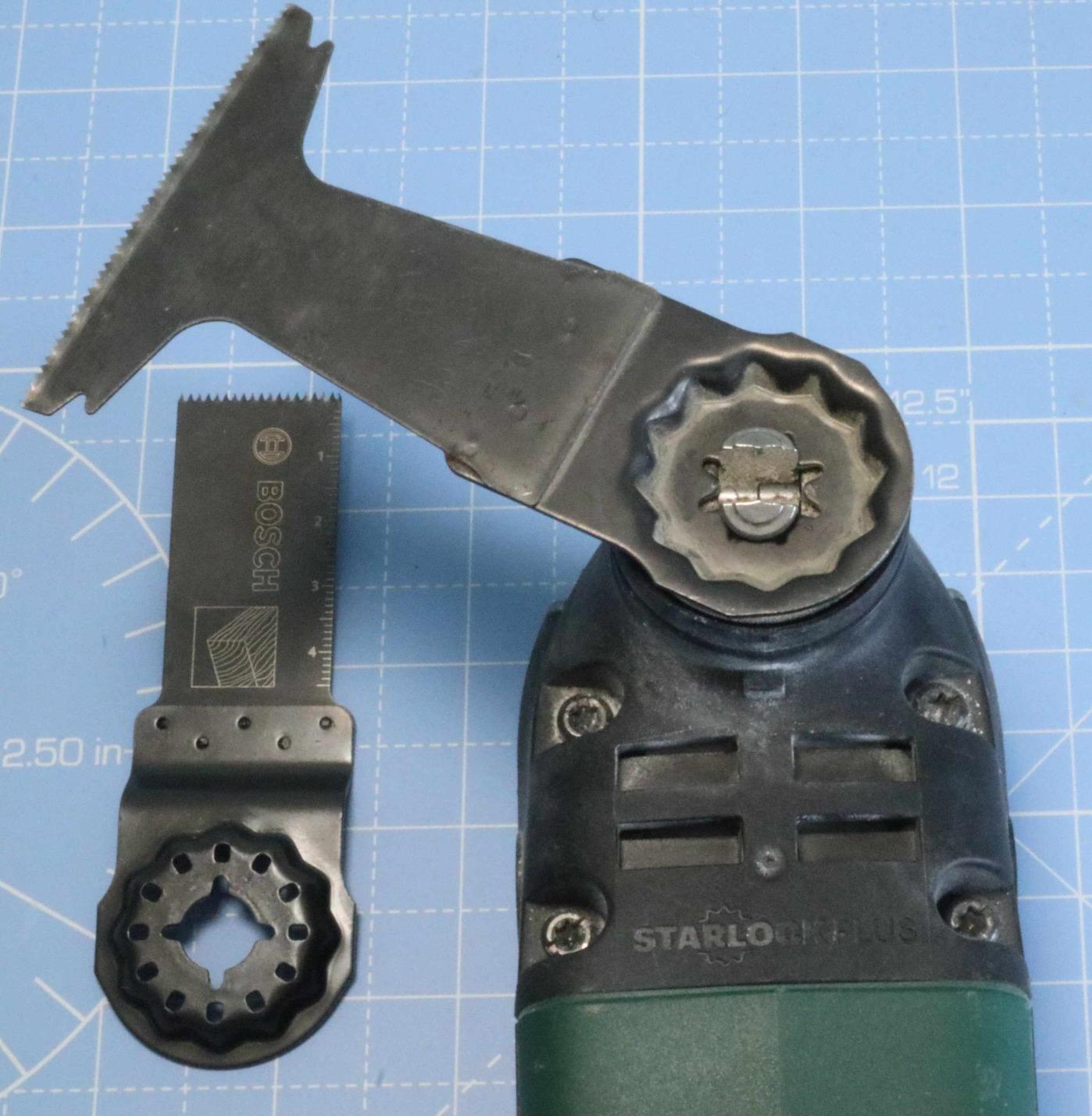 Bosch 2607017323 Set 3 Lames Outil Multifonction Bois et Métal