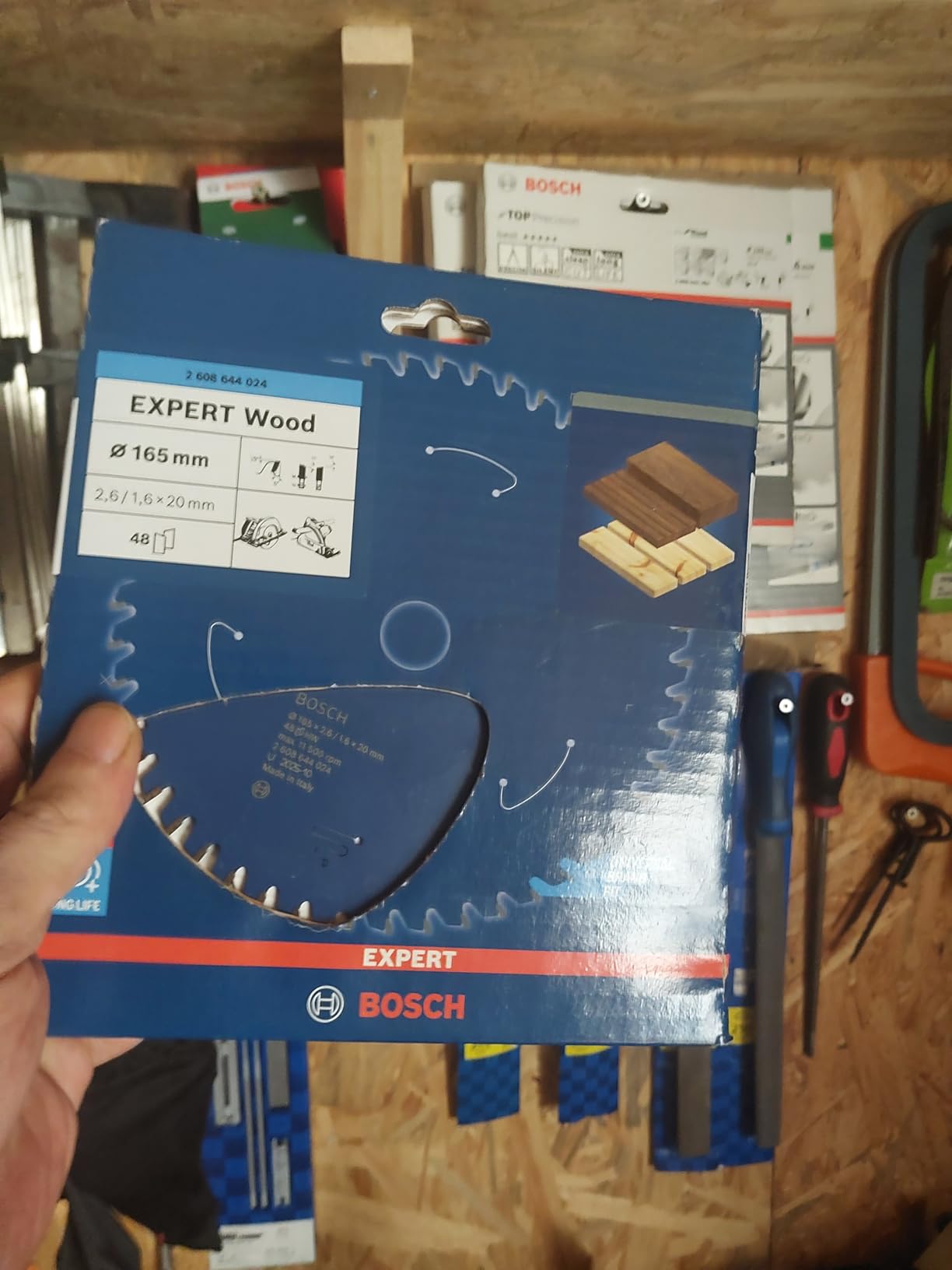 Bosch EXPERT Wood lame scie circulaire 165 mm 48 dents