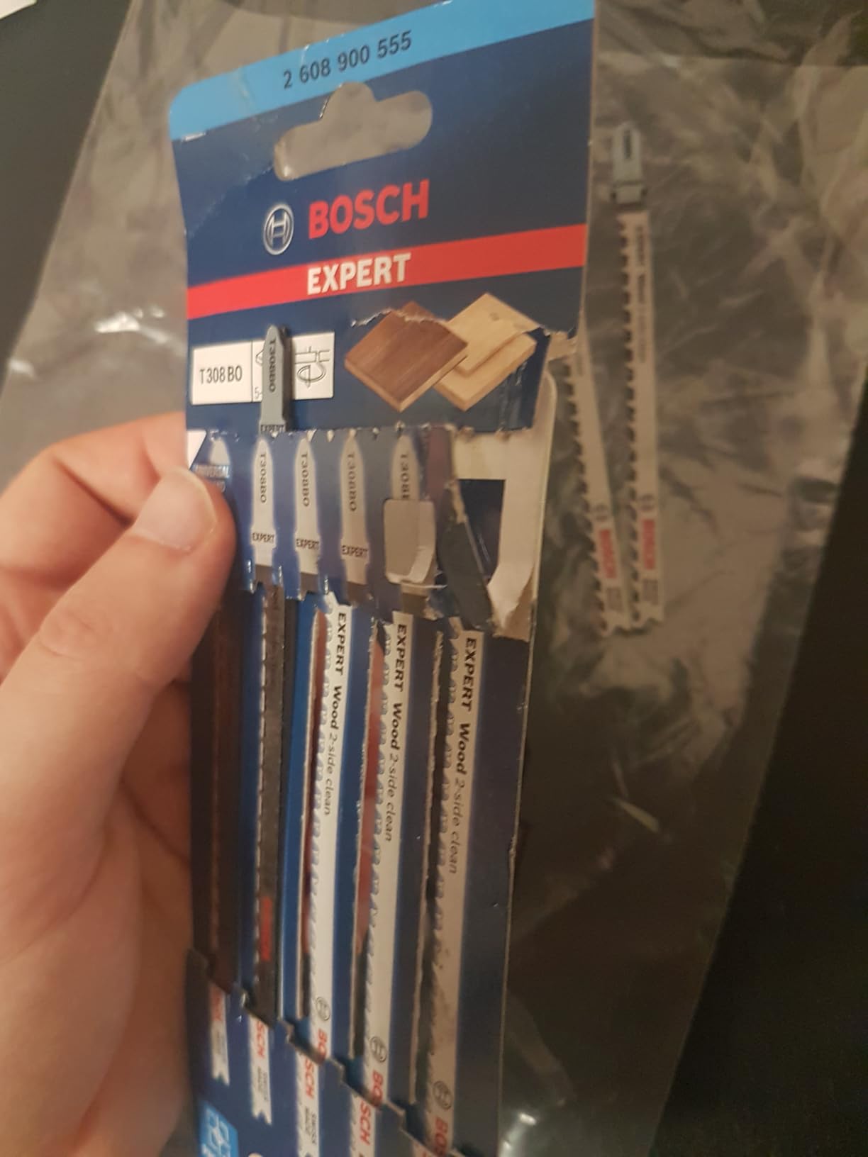 Bosch EXPERT Lame Scie Sauteuse T308BO x5 Clean