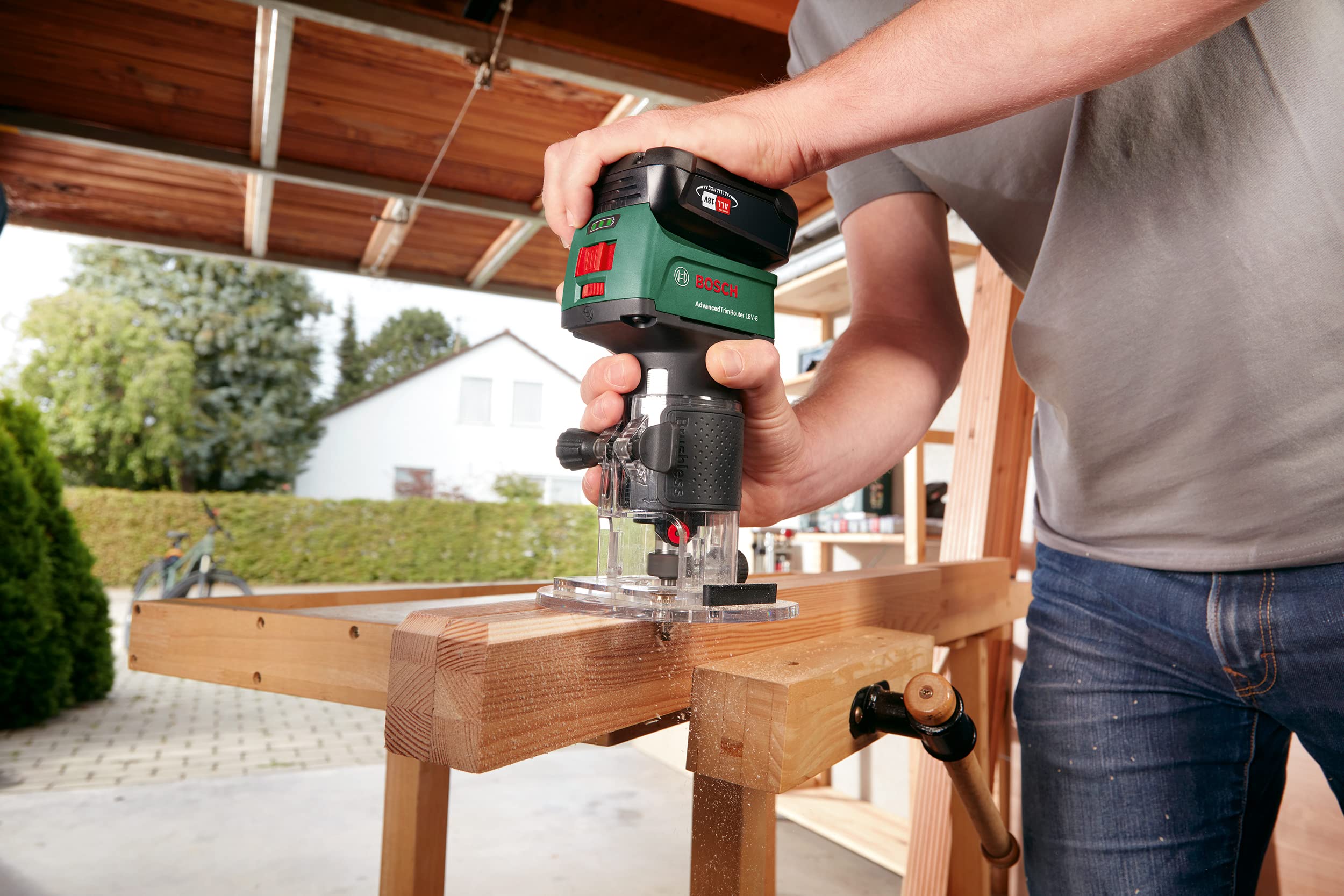 Bosch guide à rouleaux Advanced TrimRouter 18V-8