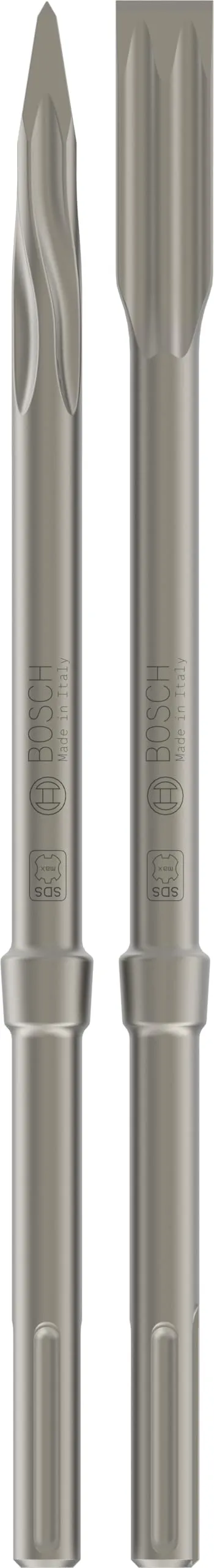 Bosch Burins PRO SDS max-5C coffret 4 pièces béton brique