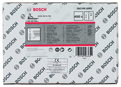 Bosch PRO SN21FH RG Clous en bande 60 mm 4000x tête pleine
