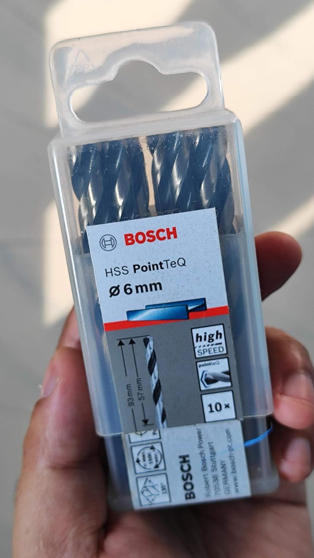 Bosch PointTeQ Coffret 25 forets HSS métal 1-13 mm