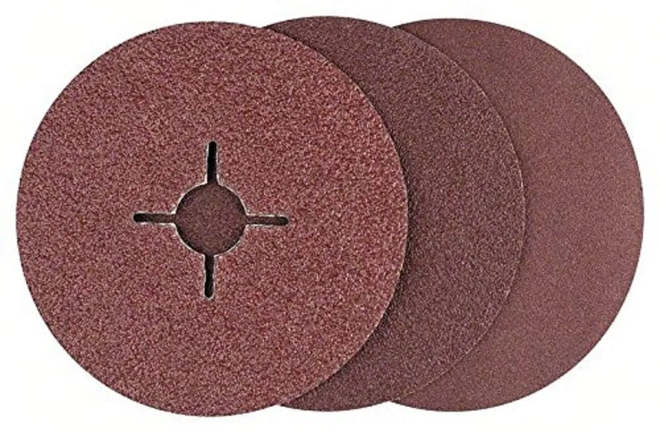 Bosch disques abrasifs 125 mm x12 grains 36/60/100 métal
