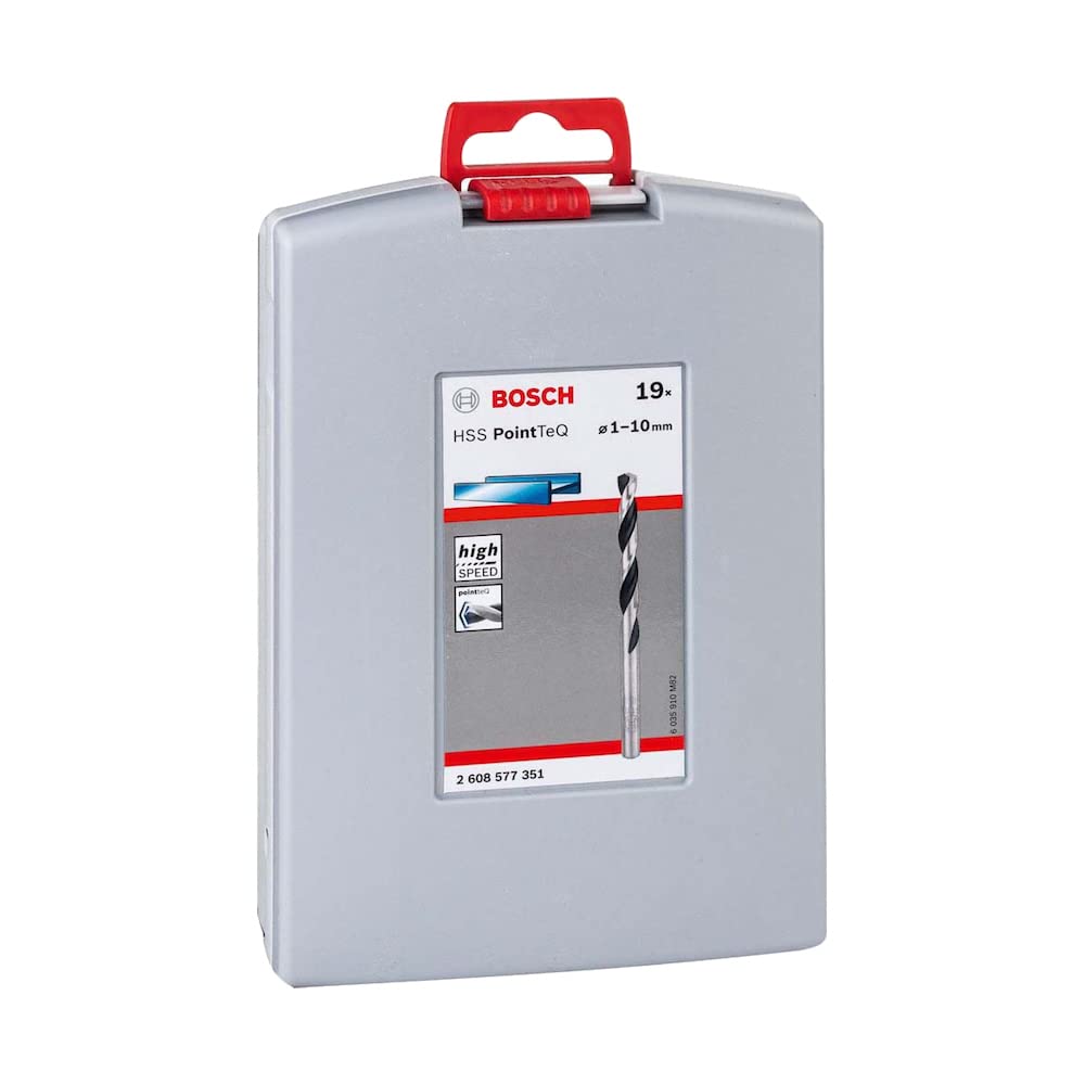 Bosch Forets PointTeQ coffret 19 forets métal 1-10 mm