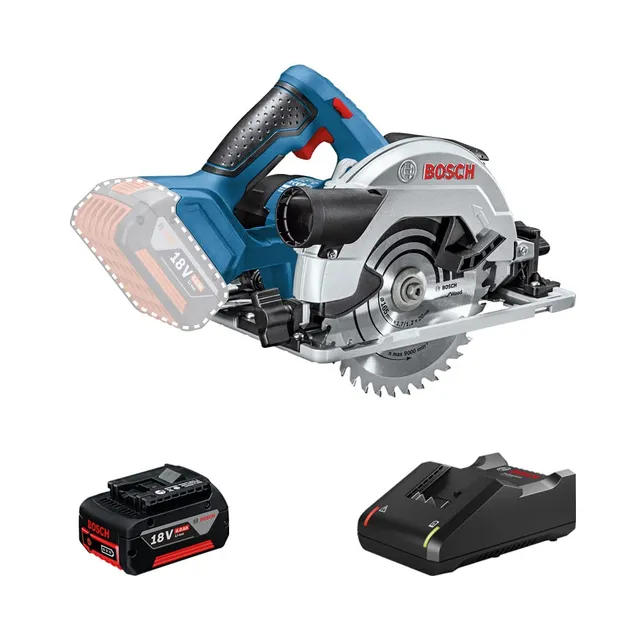 Bosch GKS 18V-57 scie circulaire sans fil 165 mm + batterie 5Ah